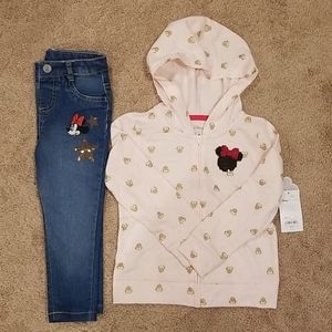 COPY - 💥NWT💥 Minnie mouse set, size 3T